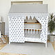 Canopy for the crib:Textile roof - canopy for a crib house, Canopy for crib, Ekaterinburg,  Фото №1