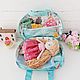 Кукла вязаная с набором одежды и чемоданчиком. Куклы и пупсы. Marishka_Toys. Ярмарка Мастеров.  Фото №7
