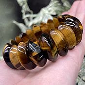 Украшения handmade. Livemaster - original item Natural Tiger Eye Stones Bracelet. Handmade.