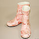 Homemade high boots Pearl. Slippers. MMwool (marinamol). My Livemaster. Фото №5