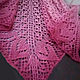 Chal de rayos ' Frosty'. Shawls. Lisonok (Lisonok). Ярмарка Мастеров.  Фото №6