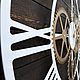 Часы 100см "Raatas-varv S", интерьерные большие настенные. Часы классические. KuusArt (часы, декор, таблички). Ярмарка Мастеров.  Фото №4