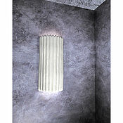 Для дома и интерьера handmade. Livemaster - original item Corrugated Wall Lamp. Handmade.