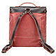 Leather backpack 'New Student' (cranberry). Backpacks. Russian leather Guild. Online shopping on My Livemaster.  Фото №2