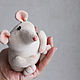  мышь Зефир, авторская текстильная игрушка, Мягкие игрушки, Шемышейка,  Фото №1