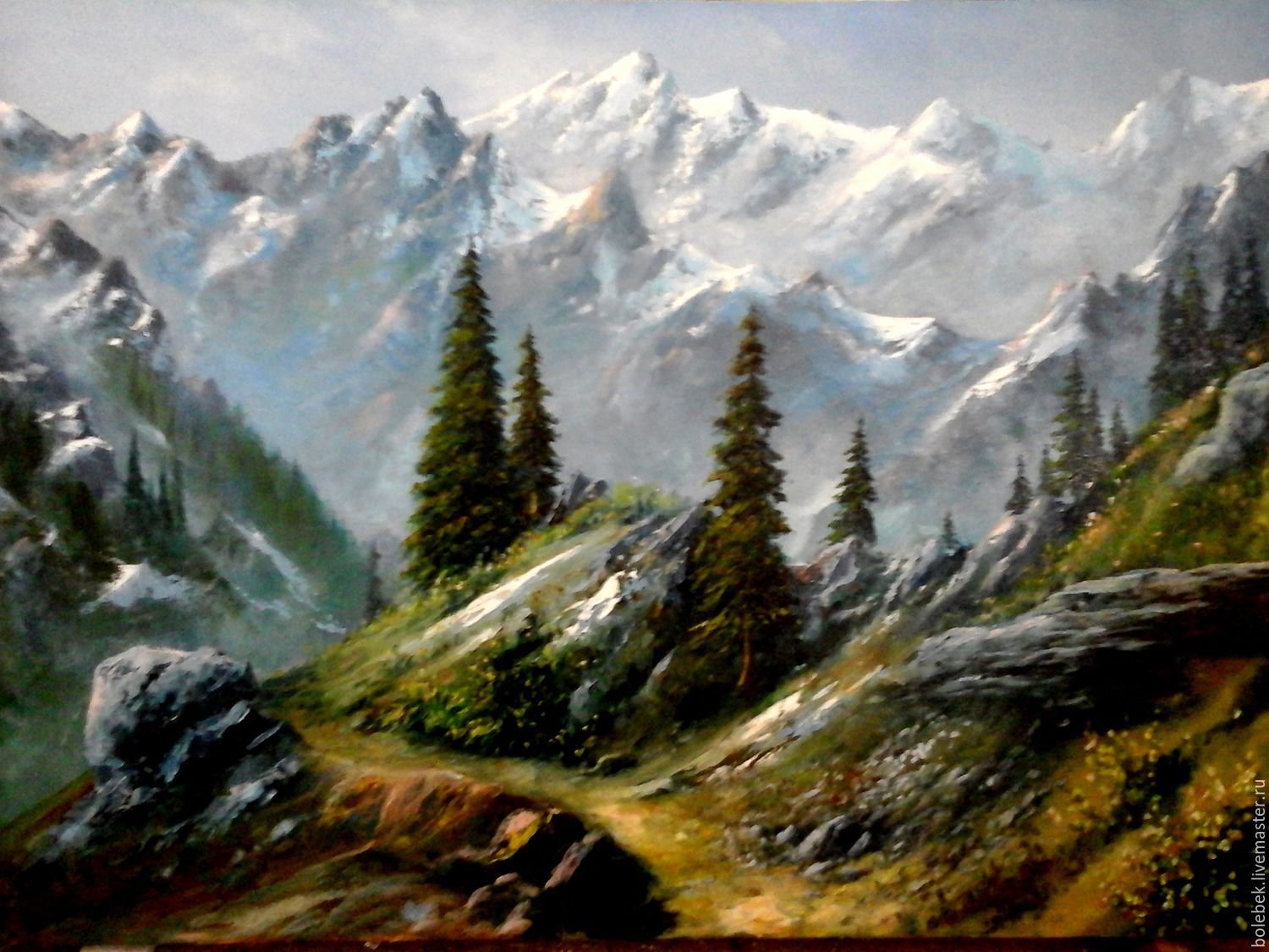 Иван Шульц горный пейзаж