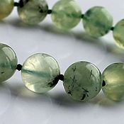 Материалы для творчества handmade. Livemaster - original item Prenite beads, natural ,smooth ball (No№122). Handmade.