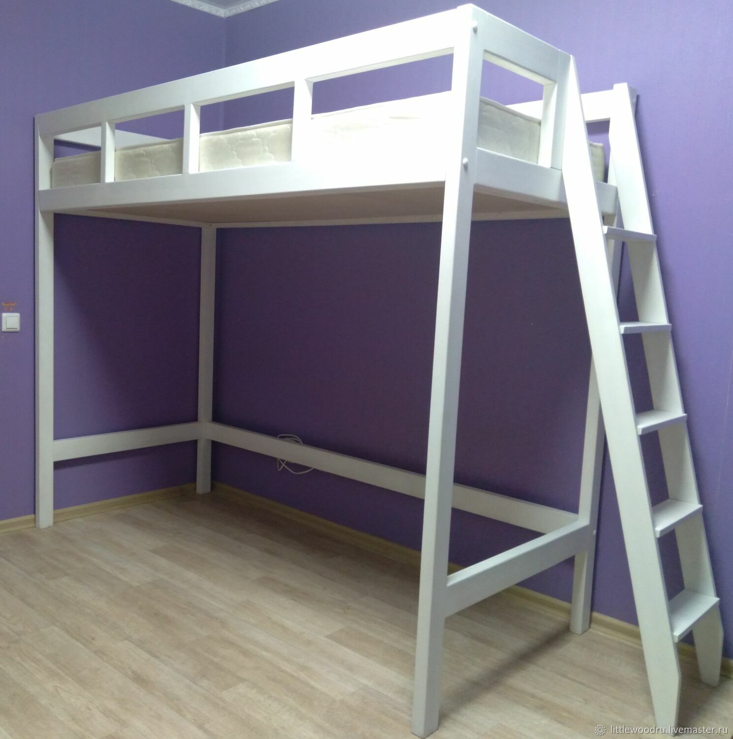 Кровать-чердак в интернет-магазине Ярмарка Мастеров по цене 25000 ...