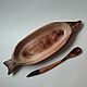 Carved wooden dish for serving 'Pike'. Dish. Mikhail (ilmcarver). Online shopping on My Livemaster.  Фото №2