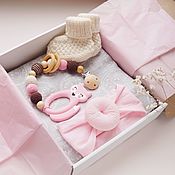 Работы для детей, handmade. Livemaster - original item Newborn Baby Gift, Baby Girl Birthday Gift, Babybox. Handmade.