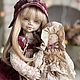 doll MIA. Author's textile doll collectible. Boudoir doll. AlbinaDolls. My Livemaster. Фото №6