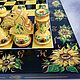 Order Chess is big'Sunflowers ' made of wood, gift. Anna Fekolkina chess-souvenirs. Livemaster. . Chess Фото №3
