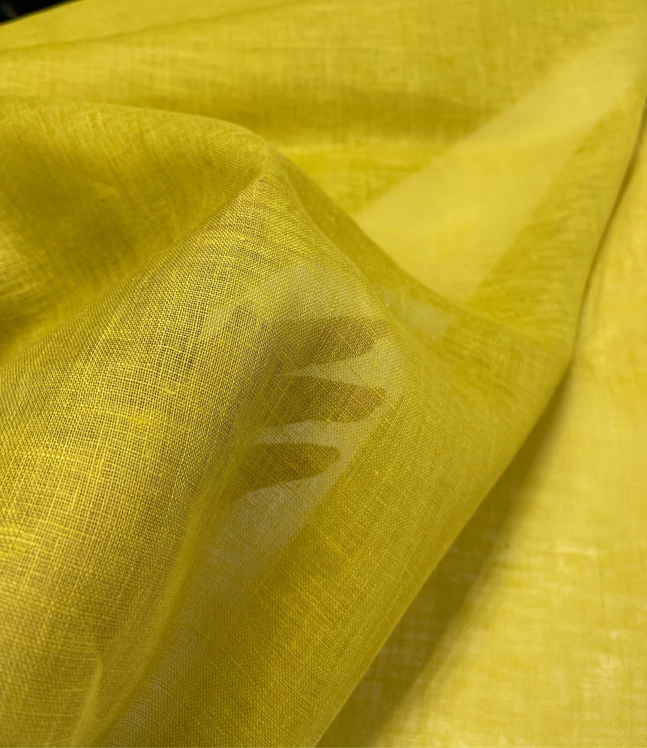 Льняная вуаль ГОРЧИЦА – заказать на Ярмарке Мастеров – T19BARU | Шторы ...