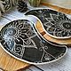 Set of plates 'Paisley'. Plates. Shalfei Ceramics. Online shopping on My Livemaster.  Фото №2