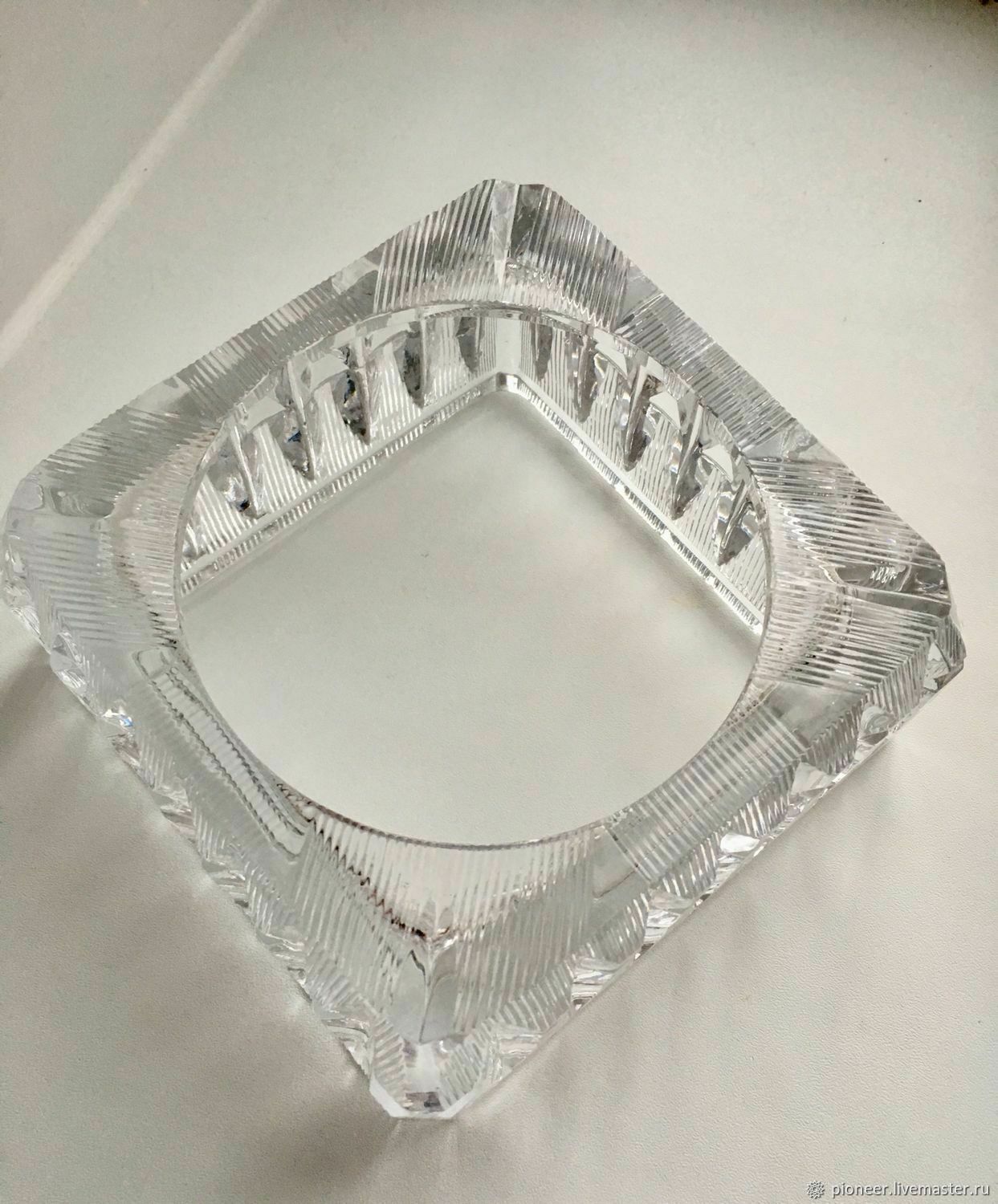 Винтаж: Хрустальный корпус оправа часов винтаж СССР рамка основание ...