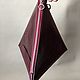 Order Triangle Bag tetrahedron made of genuine leather. toritalia hand made. Livemaster. . Classic Bag Фото №3