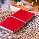 Ready-made leather notebook 'Washington' (21h11cm) for 1-3 notebooks, Notebook, St. Petersburg,  Фото №1