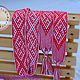 The Unity belt is white and red. Belts and ribbons. ЛЕЙЛИКА - пояса и очелья для всей семьи. Online shopping on My Livemaster.  Фото №2
