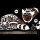  Набор штампов для печати на ткани, набойки ТОТОРО и К. Штампы. BUDDHA CAT. Интернет-магазин Ярмарка Мастеров.  Фото №2