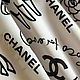 Original Chanel Chanel cotton fabric with signature motifs. Fabric. Retro Idol. Online shopping on My Livemaster.  Фото №2