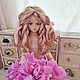 Christie.Sold.Textile collectible author's doll. Interior doll. Dolls by Margaret. My Livemaster. Фото №6
