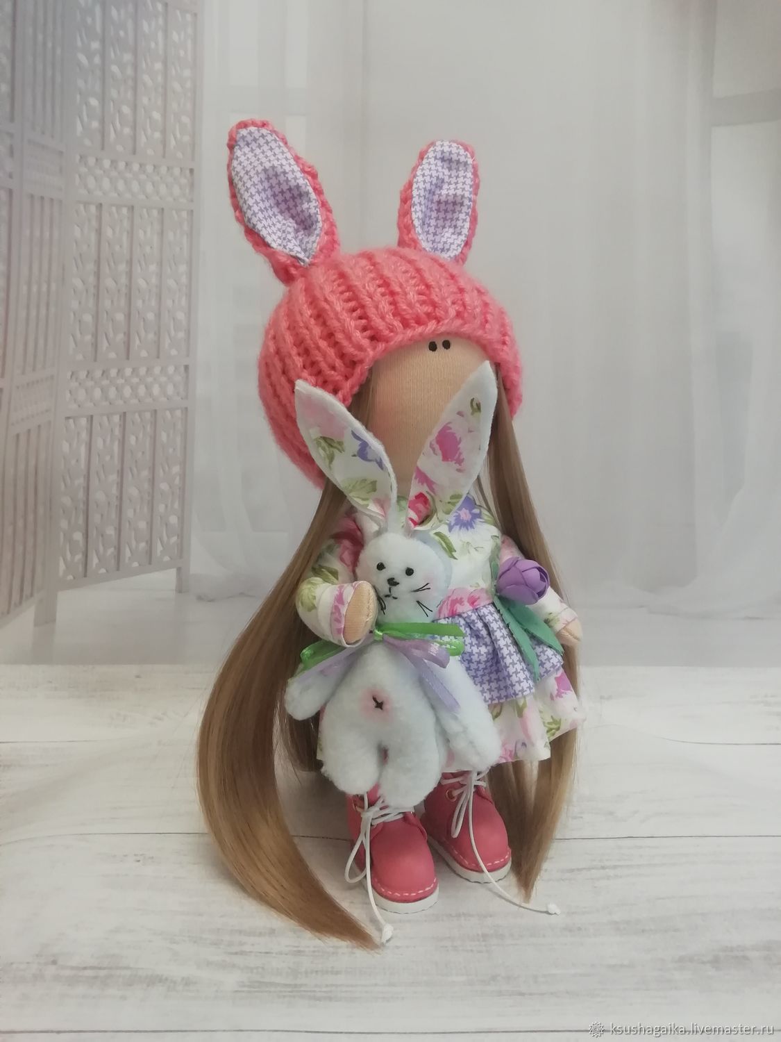 Тыквоголовка: кукла Зайка – заказать на Ярмарке Мастеров – PSMAGRU ...