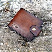 Сумки и аксессуары handmade. Livemaster - original item Men`s nominal leather wallet №22. Handmade.