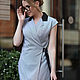 Order Women's business ASTORIA dress with lining. BRAGUTSA. Livemaster. . Dresses Фото №3