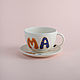 Чайная пара "Мама" керамика ручной работы, Чайные пары, Москва,  Фото №1