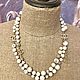 Винтаж: Бусы Chanel снежный агат. Маркировка, Колье винтажные, Москва,  Фото №1