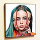 Picture Poster Billie Eilish Billie Eilish in the style of Pop Art, Fine art photographs, Moscow,  Фото №1