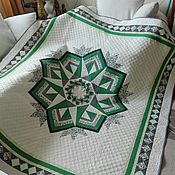 Для дома и интерьера handmade. Livemaster - original item blanket. Patchwork 