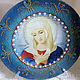 Order Interior plate with the faces of saints. tesh777. Livemaster. . Plates Фото №3