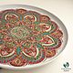 Plates decorative: brocade. Collectible plate stained glass. Decorative plates. Vitreous Wood***Tatiana***. My Livemaster. Фото №4