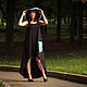 Linen Dress «Noir», Dresses, Moscow,  Фото №1