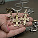 Крест Византийский. Крестик. LEVITAN jewellery. Ярмарка Мастеров.  Фото №4