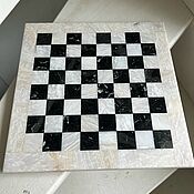 Винтаж handmade. Livemaster - original item Chess board, marble, Holland. Handmade.