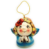 Сувениры и подарки handmade. Livemaster - original item Ceramic bell 