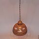 Lamp with a deep reflector on the suspension. Lampshades. Light Ceramics RUS (svetkeramika). My Livemaster. Фото №4