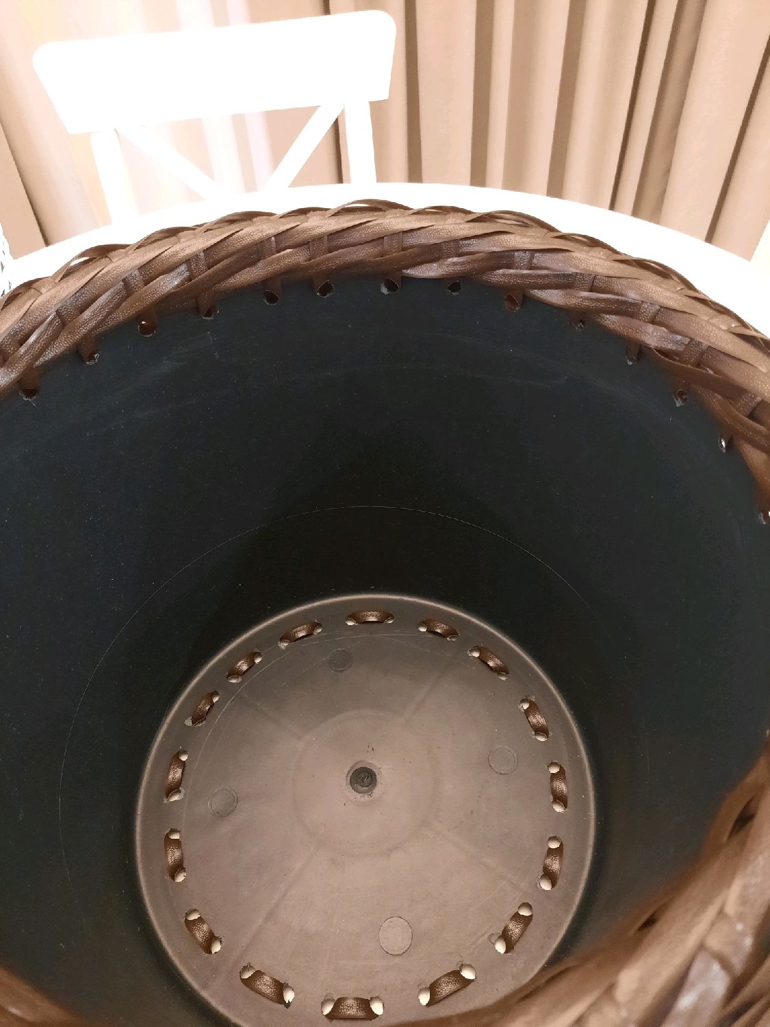 Кашпо из ротанга 20 литров цвет венге в интернет-магазине на Ярмарке ...