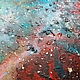 Order The merging of the worlds. Oil painting and gold leaf 25/35. Fleurdelys-art. Livemaster. . Pictures Фото №3