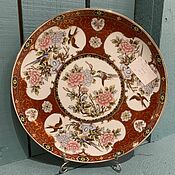 Винтаж handmade. Livemaster - original item Collector`s plate, Japan, 1970-80 (1426). Handmade.