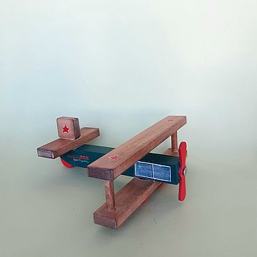 Подарки и сувениры ручной работы. Ярмарка Мастеров - ручная работа Самолет деревянный. Handmade.
