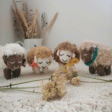 Куклы и игрушки ручной работы. Ярмарка Мастеров - ручная работа Овечки. Handmade.