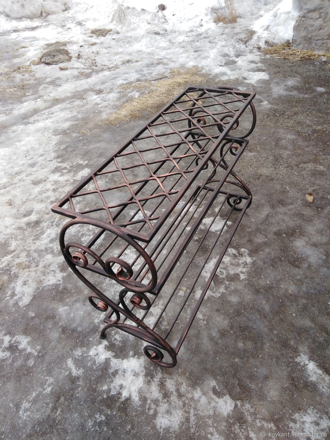 Обувница кованая купить в интернет-магазине Ярмарка Мастеров по цене ...