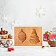 Gingerbread shape Icicle and Christmas tree. gingerbread Board. Form. Texturra (texturra). My Livemaster. Фото №4