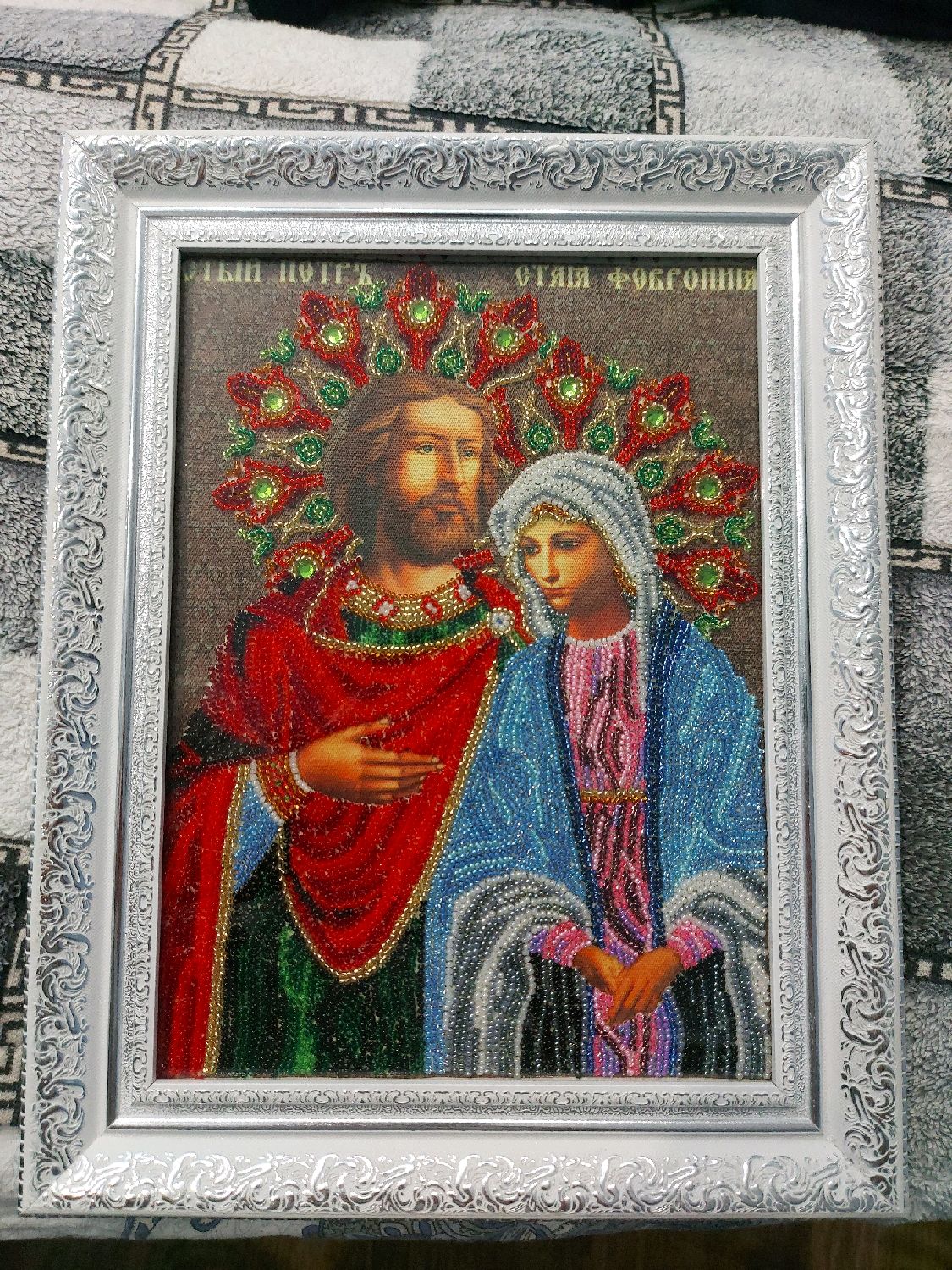 Икона Святого Петра Святой и Княгини Февронии