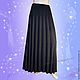 Юбка вязаная Гофре в пол (меринос 100%). Юбки. Любовь нежданная. Ярмарка Мастеров.  Фото №8