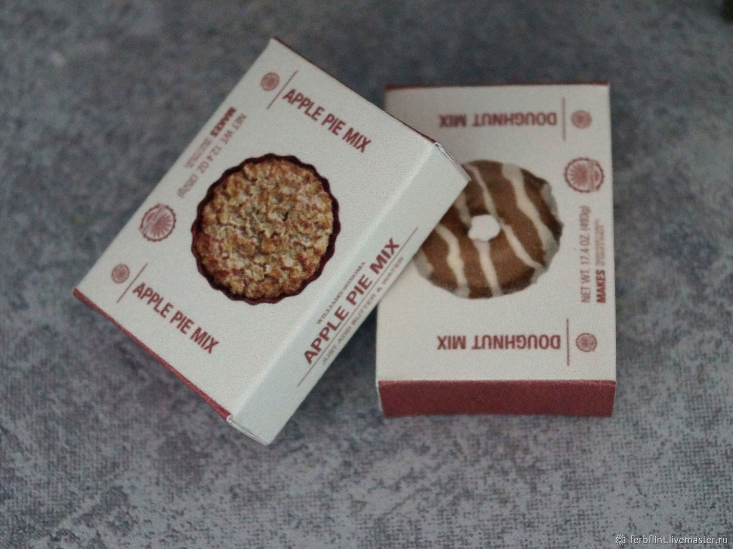 Набор коробочек-упаковок в масштабе 1:6 купить в интернет-магазине ...