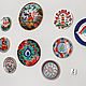 Order Large set of plates - Turkey - Mediterranean style. Art by Tanya Shest. Livemaster. . Decorative plates Фото №3